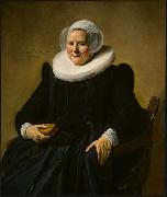 Frans Hals Portrait of an Elderly Lady France oil painting reproduction